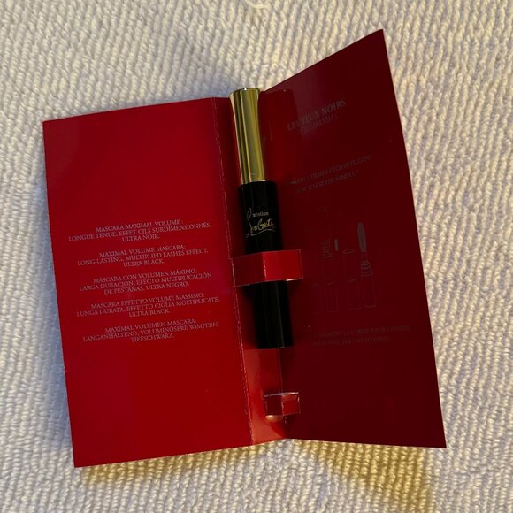 Christian Louboutin Volumaxima Mascara Mini, Volumizing, Black - Picture 1 of 3
